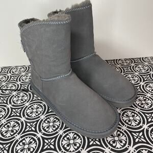 Style & Co Teenyy Cold-Weather Booties grey 10M